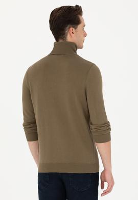 Erkek Haki Basic Kazak - 50275844065