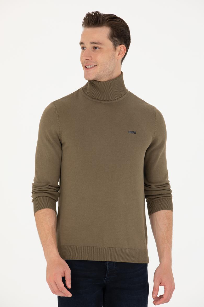 Erkek Haki Basic Kazak - 50275844065