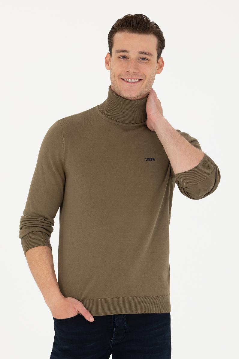 Erkek Haki Basic Kazak