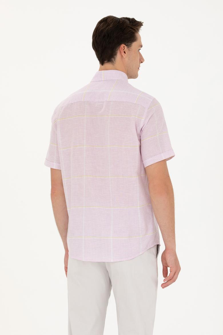 Erkek Manolya Kısa Kollu Gömlek - 50263707015