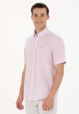 Erkek Manolya Kısa Kollu Gömlek - 50263707015