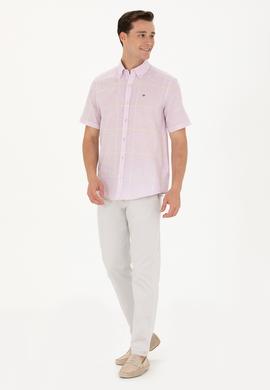 Erkek Manolya Kısa Kollu Gömlek - 50263707015