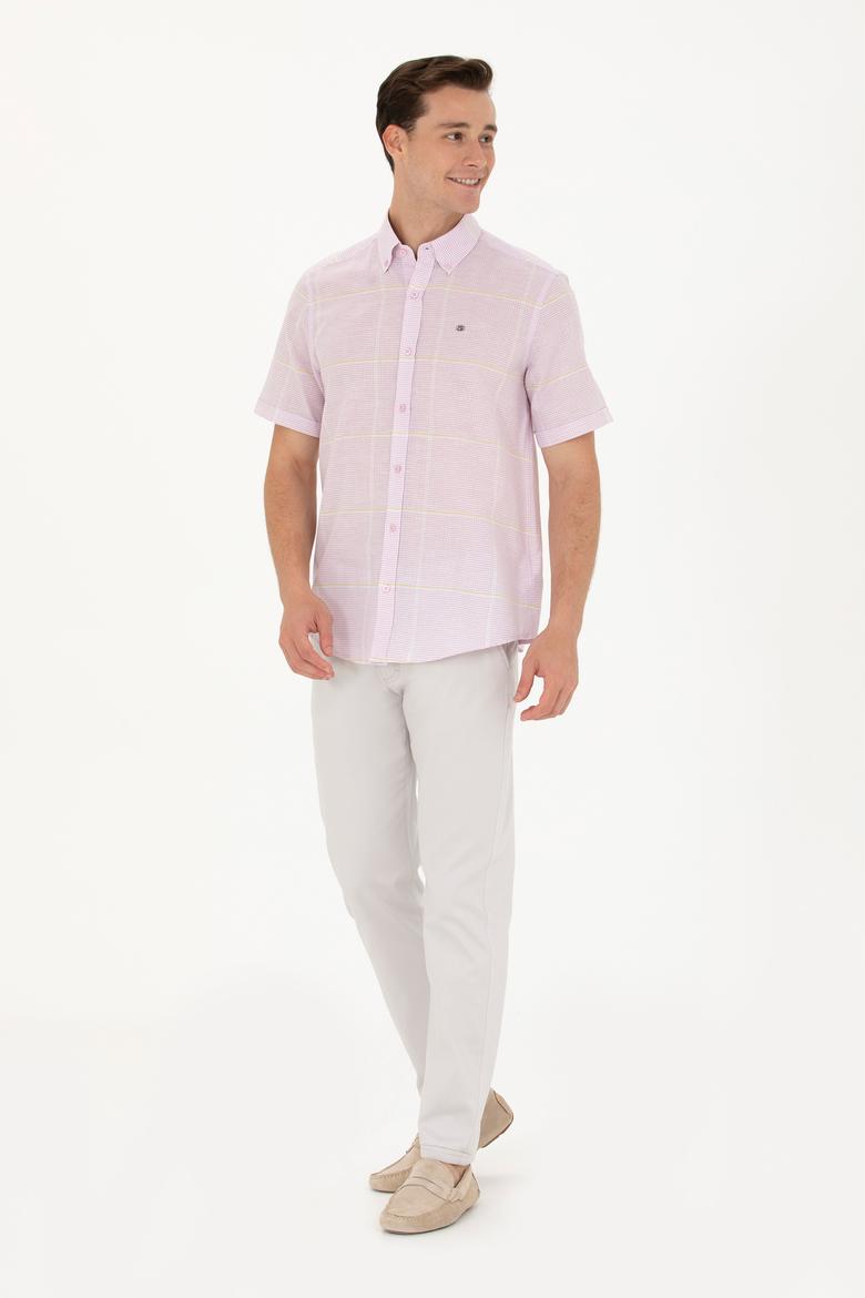 Erkek Manolya Kısa Kollu Gömlek - 50263707015