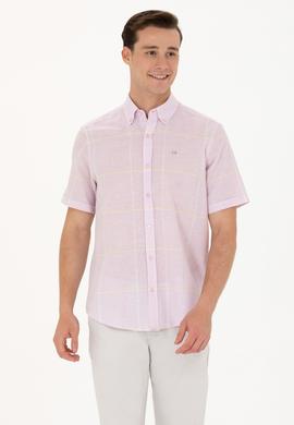 Erkek Manolya Kısa Kollu Gömlek - 50263707015