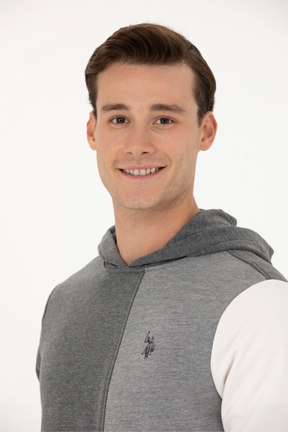 Erkek Antrasit Melanj Sweatshirt