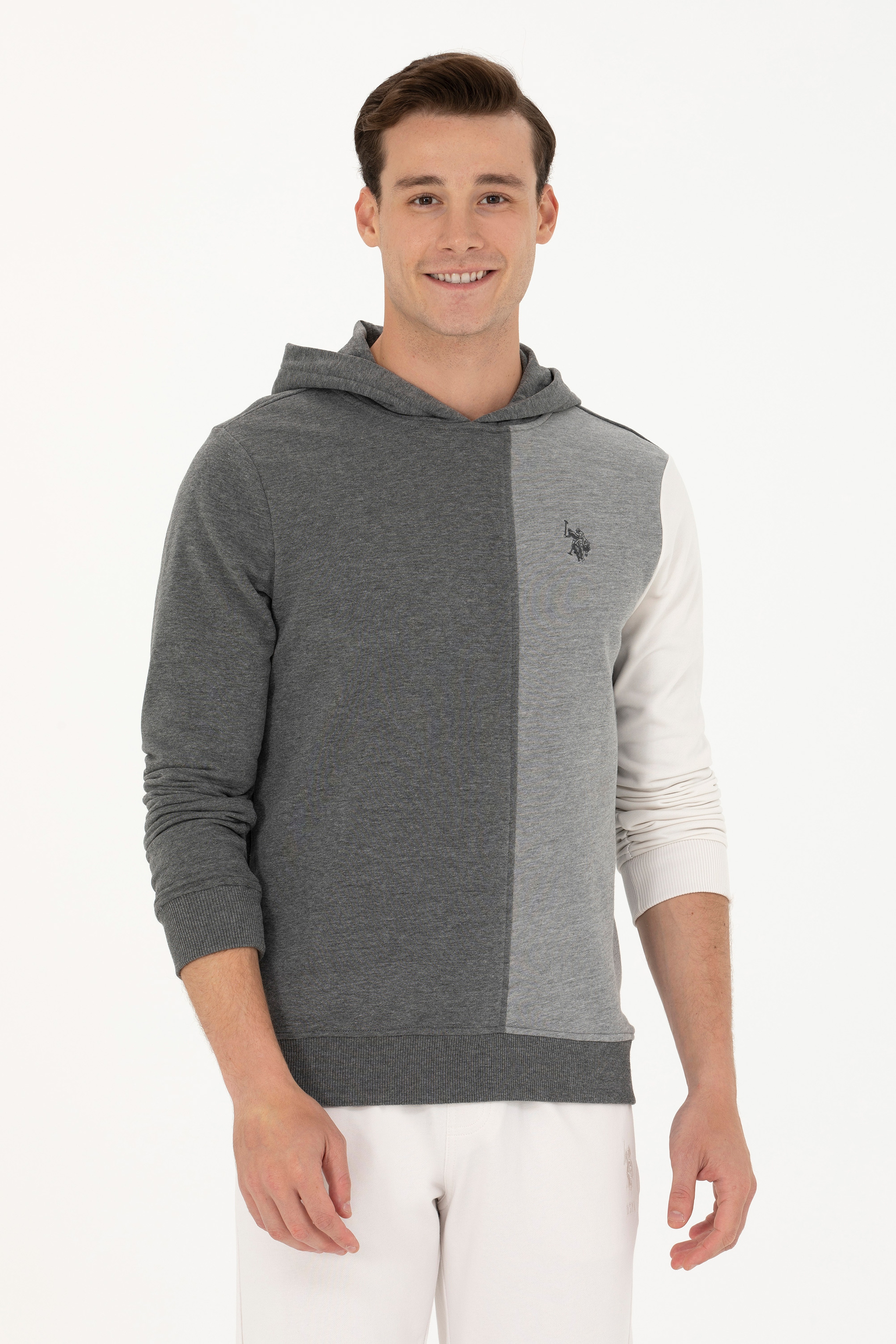 Erkek Antrasit Melanj Sweatshirt