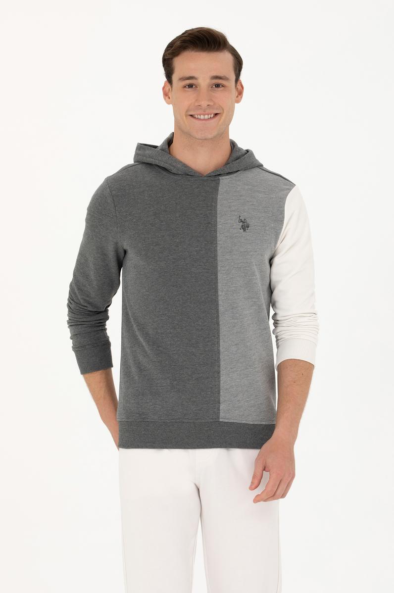 Erkek Antrasit Melanj Sweatshirt