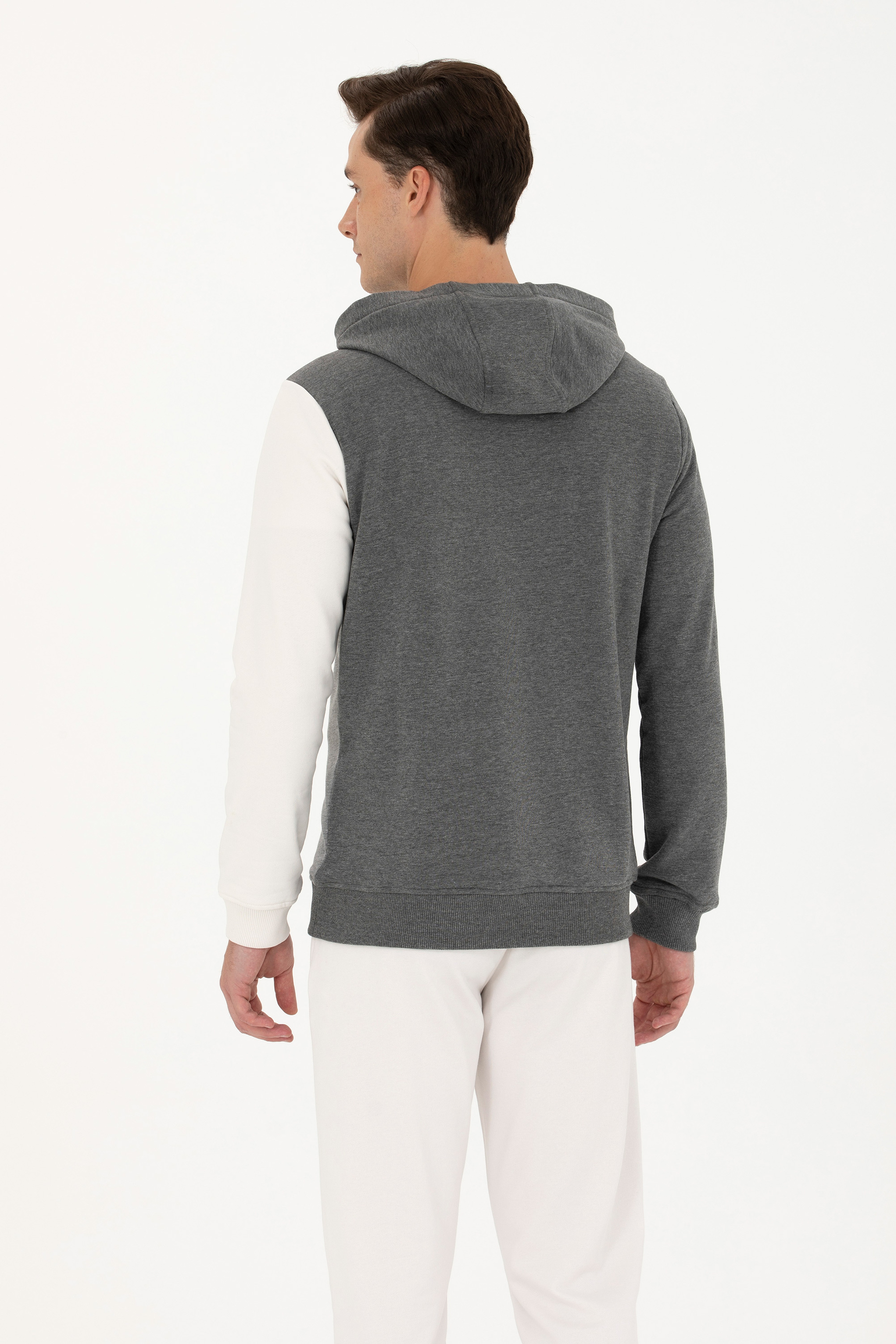 Erkek Antrasit Melanj Sweatshirt