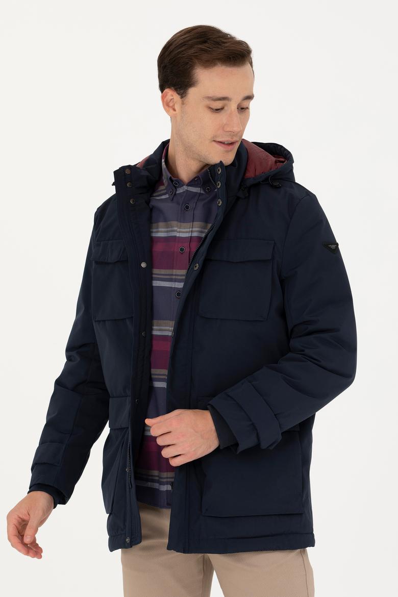 Erkek Lacivert Mont - 50269757006