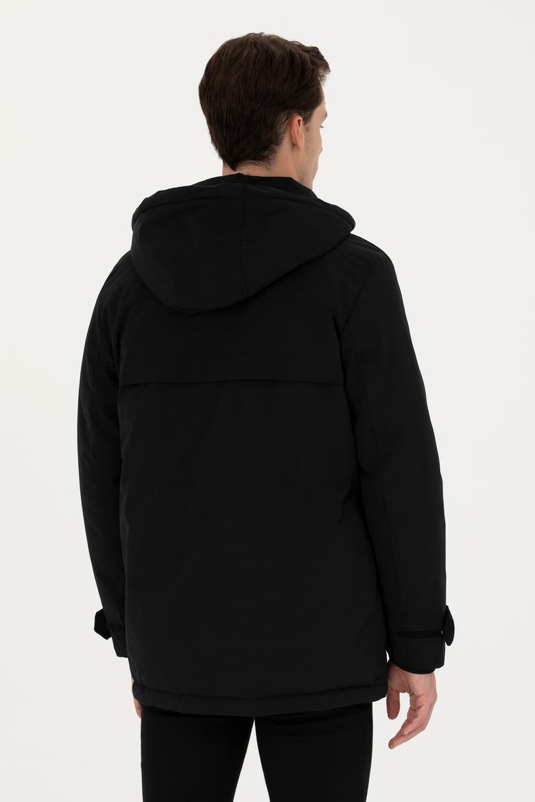 Erkek Siyah Mont - 50269757020