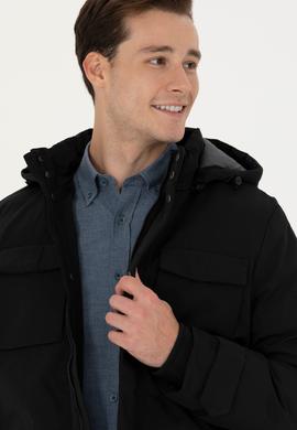 Erkek Siyah Mont - 50269757020