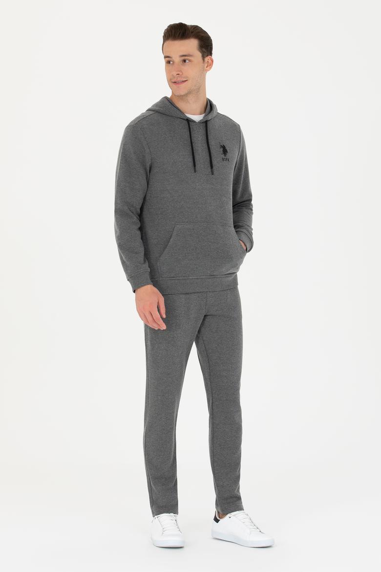 Erkek Antrasit Melanj Eşofman Altı