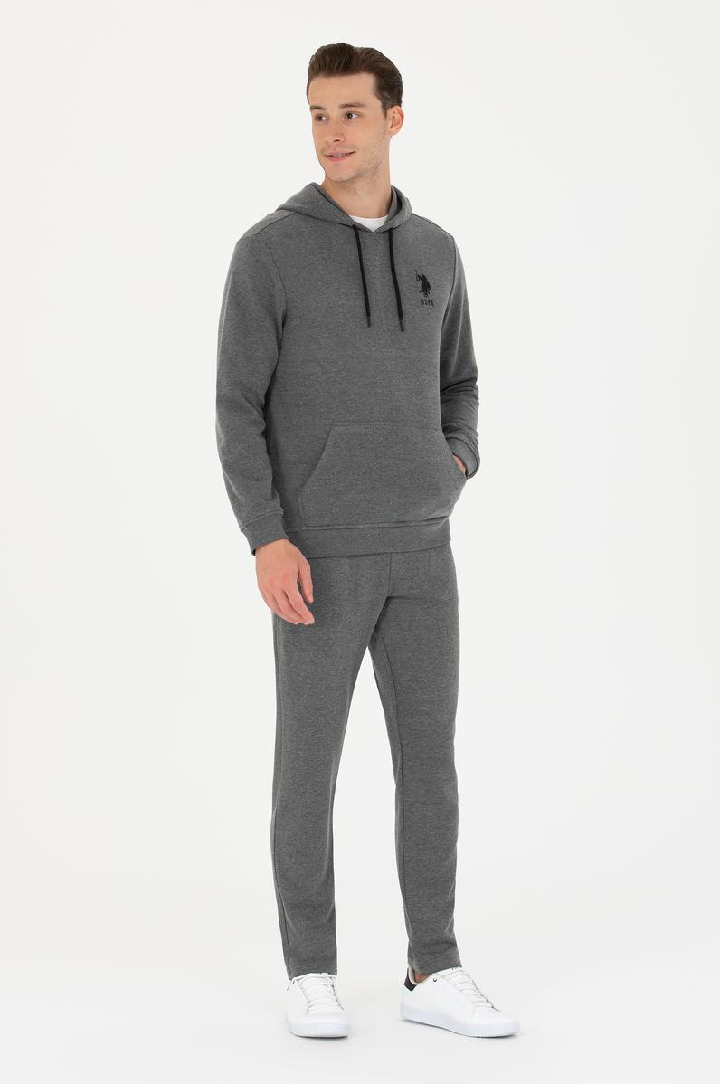 Erkek Antrasit Melanj Eşofman Altı