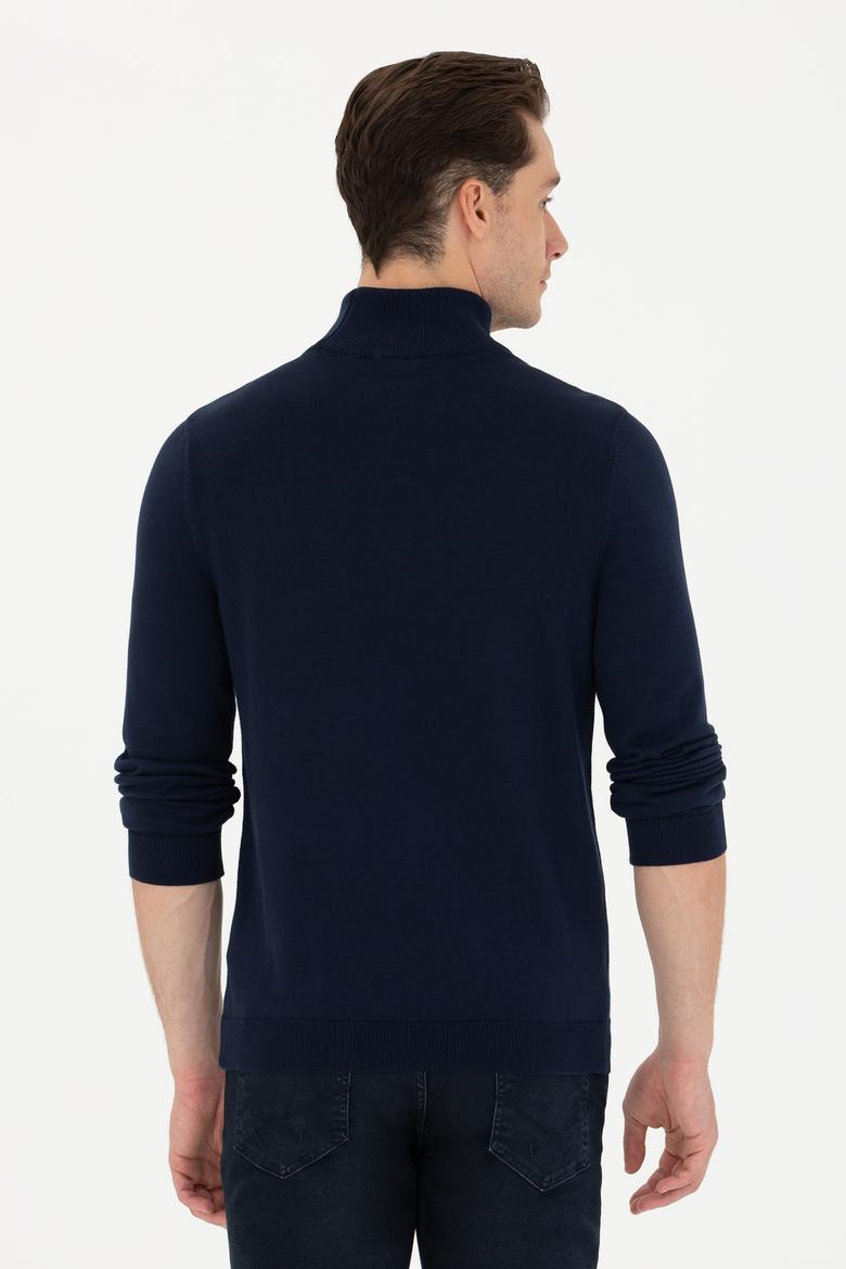 Erkek Lacivert Basic Kazak - 50275847001