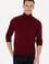Erkek Bordo Basic Kazak