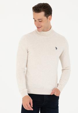 Erkek Taş Melanj Basic Kazak - 50275847037