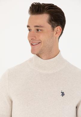 Erkek Taş Melanj Basic Kazak - 50275847037