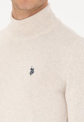 Erkek Taş Melanj Basic Kazak - 50275847037