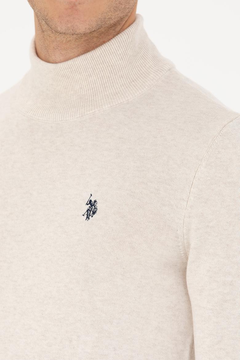 Erkek Taş Melanj Basic Kazak - 50275847037