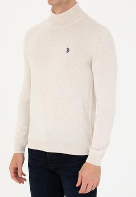 Erkek Taş Melanj Basic Kazak - 50275847037