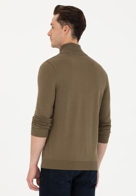 Erkek Haki Basic Kazak - 50275847046