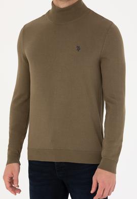 Erkek Haki Basic Kazak - 50275847046