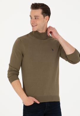 Erkek Haki Basic Kazak - 50275847046