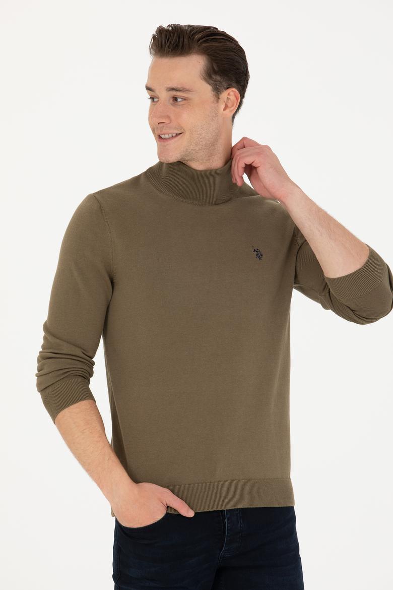 Erkek Haki Basic Kazak