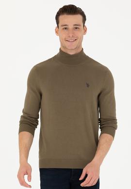 Erkek Haki Basic Kazak - 50275847046