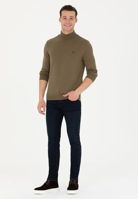 Erkek Haki Basic Kazak - 50275847046