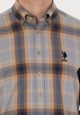 Erkek Ekoseli Camel Gömlek - 50252886022