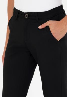 Erkek Siyah Kanvas / Chino Pantolon - 50271430262