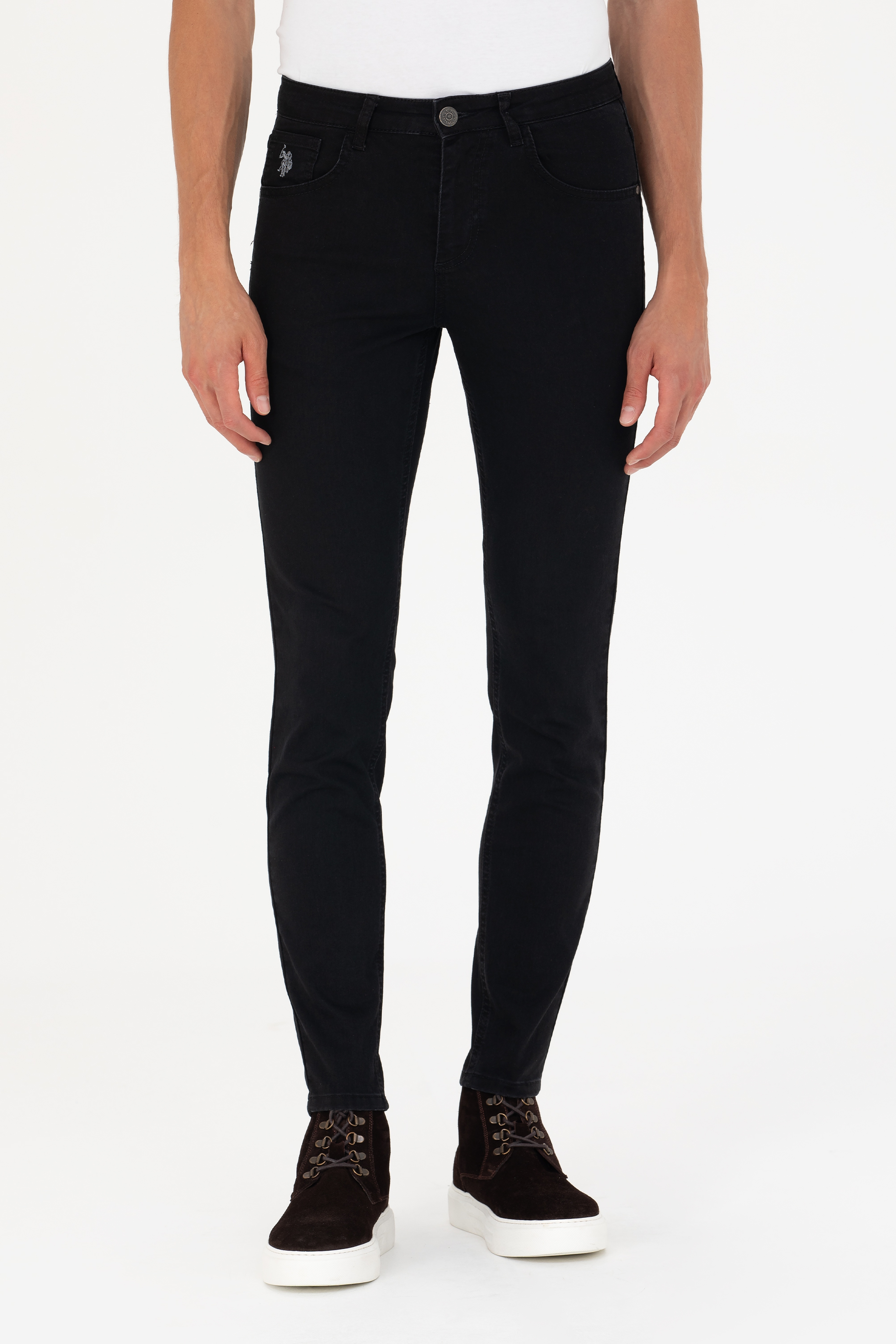 Erkek Siyah Jean Pantolon - Image 2