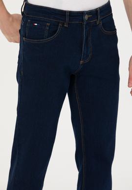 Erkek Lacivert Jean Pantolon - 50273298005