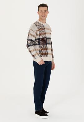 Erkek Lacivert Jean Pantolon - 50273298005