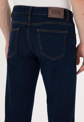 Erkek Lacivert Jean Pantolon - 50273298005