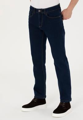 Erkek Lacivert Jean Pantolon - 50273298005
