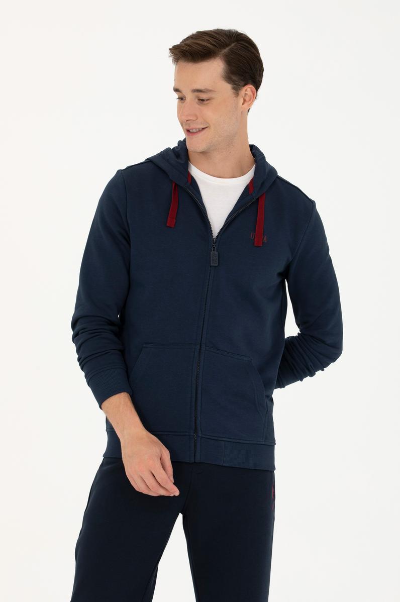 Erkek Lacivert Örme Hırka