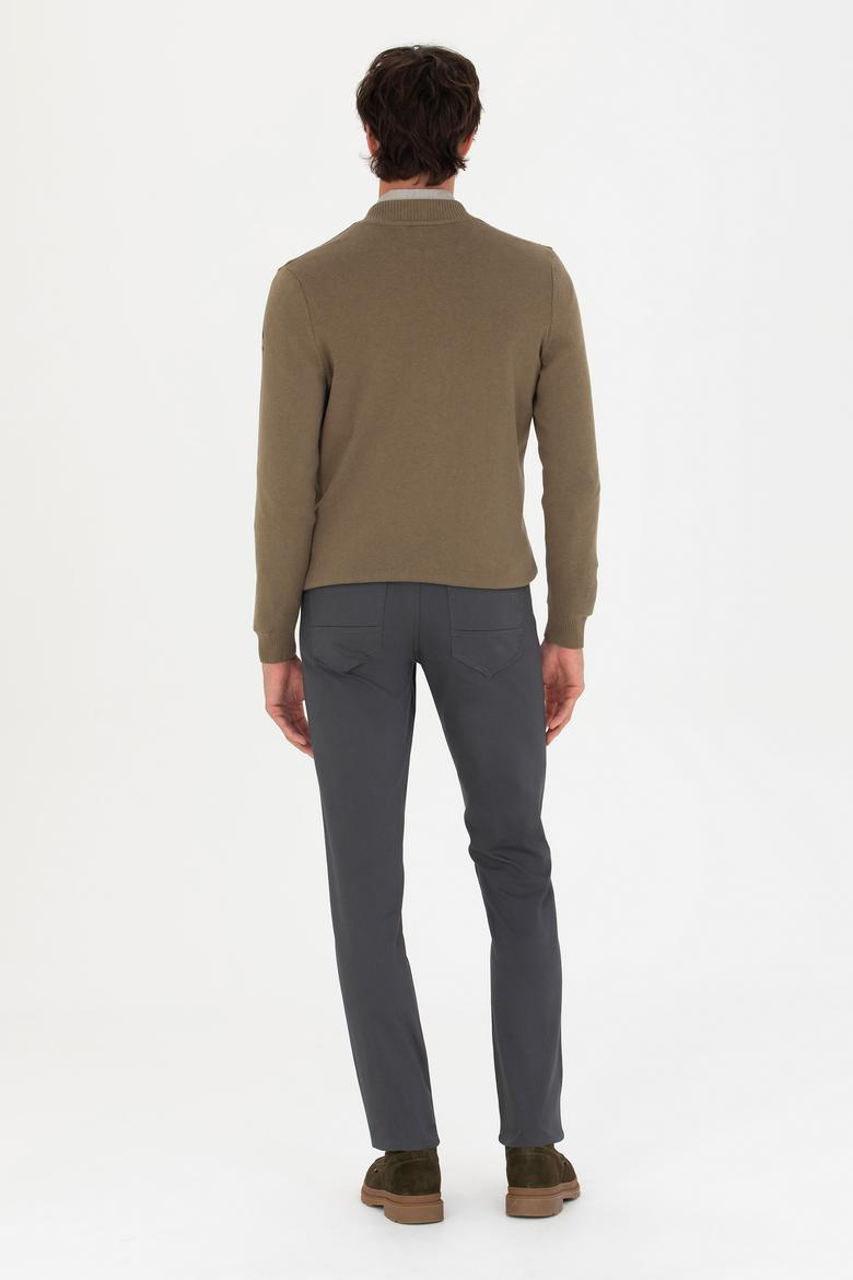 Erkek Antrasit Kanvas / Chino Pantolon - 50275582083