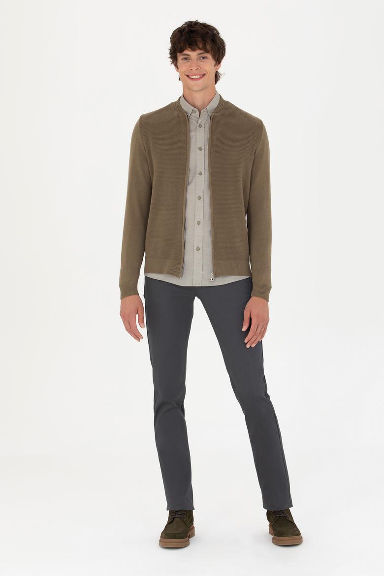 Erkek Antrasit Kanvas / Chino Pantolon - 50275582083