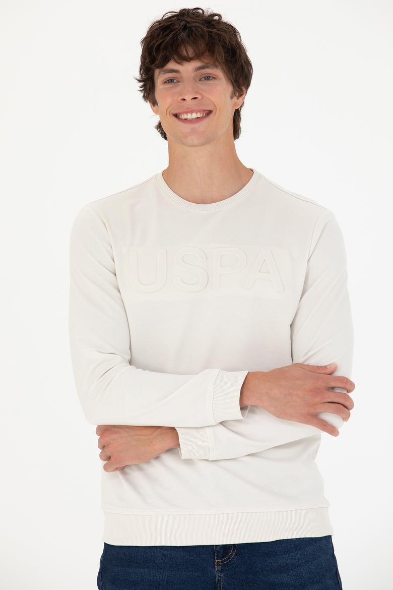 Erkek Taş Basic Sweatshirt
