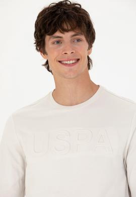 Erkek Taş Basic Sweatshirt - 50269402124