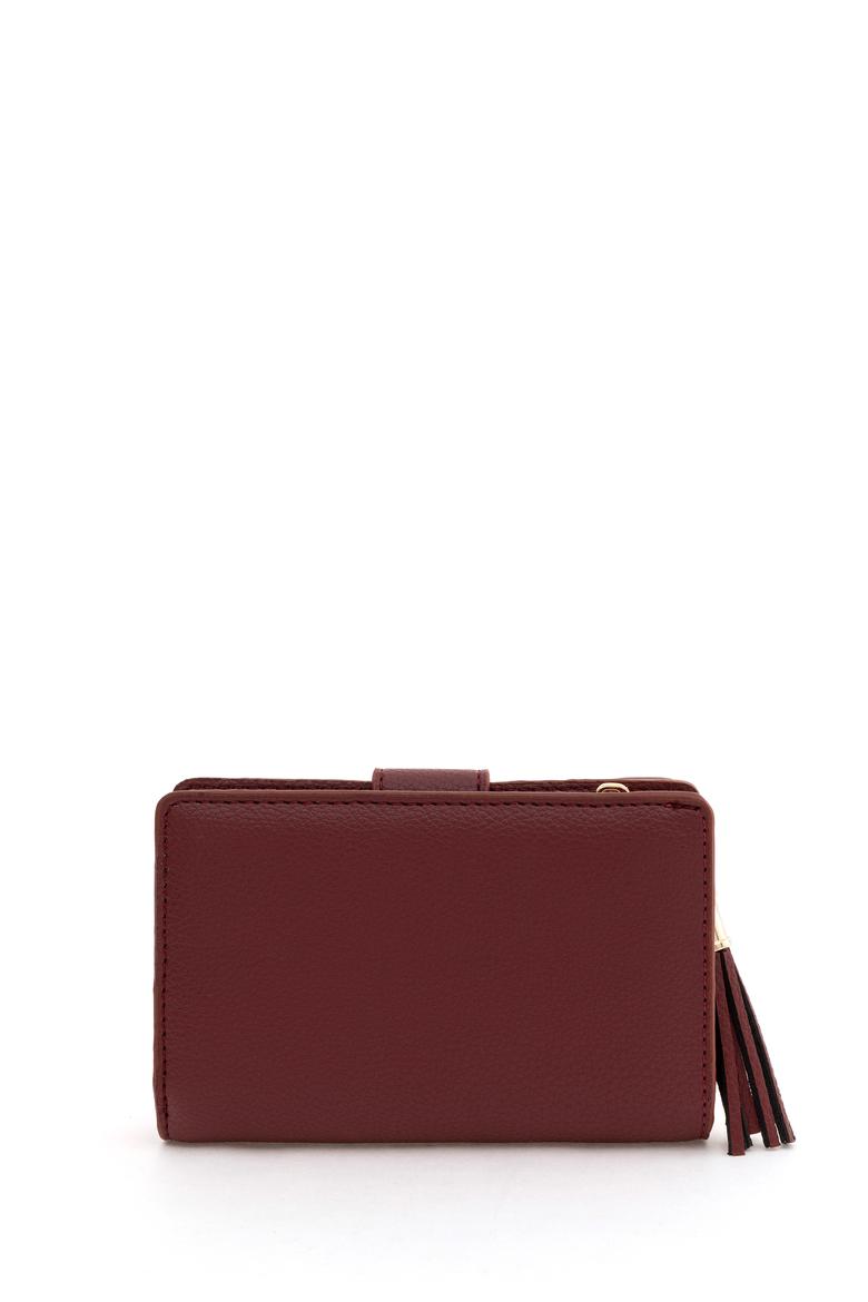 Kadın Bordo Cüzdan - 50276266001