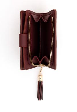 Kadın Bordo Cüzdan - 50276266001