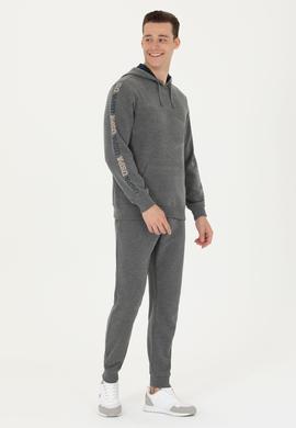 Erkek Antrasit Melanj Eşofman Altı - 50273973001