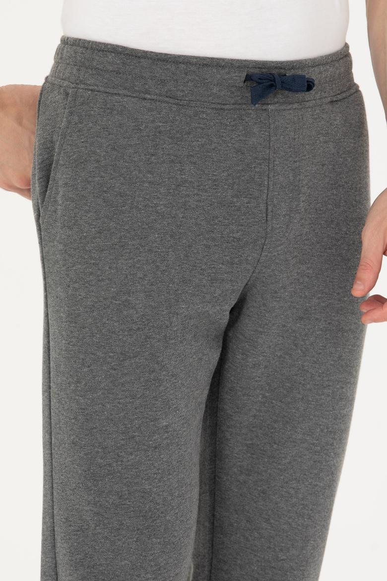 Erkek Antrasit Melanj Eşofman Altı - 50273973001