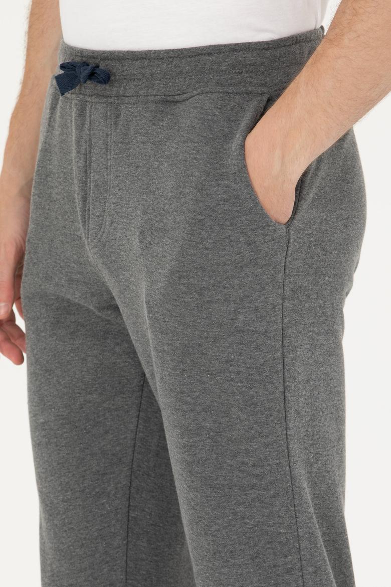 Erkek Antrasit Melanj Eşofman Altı - 50273973001