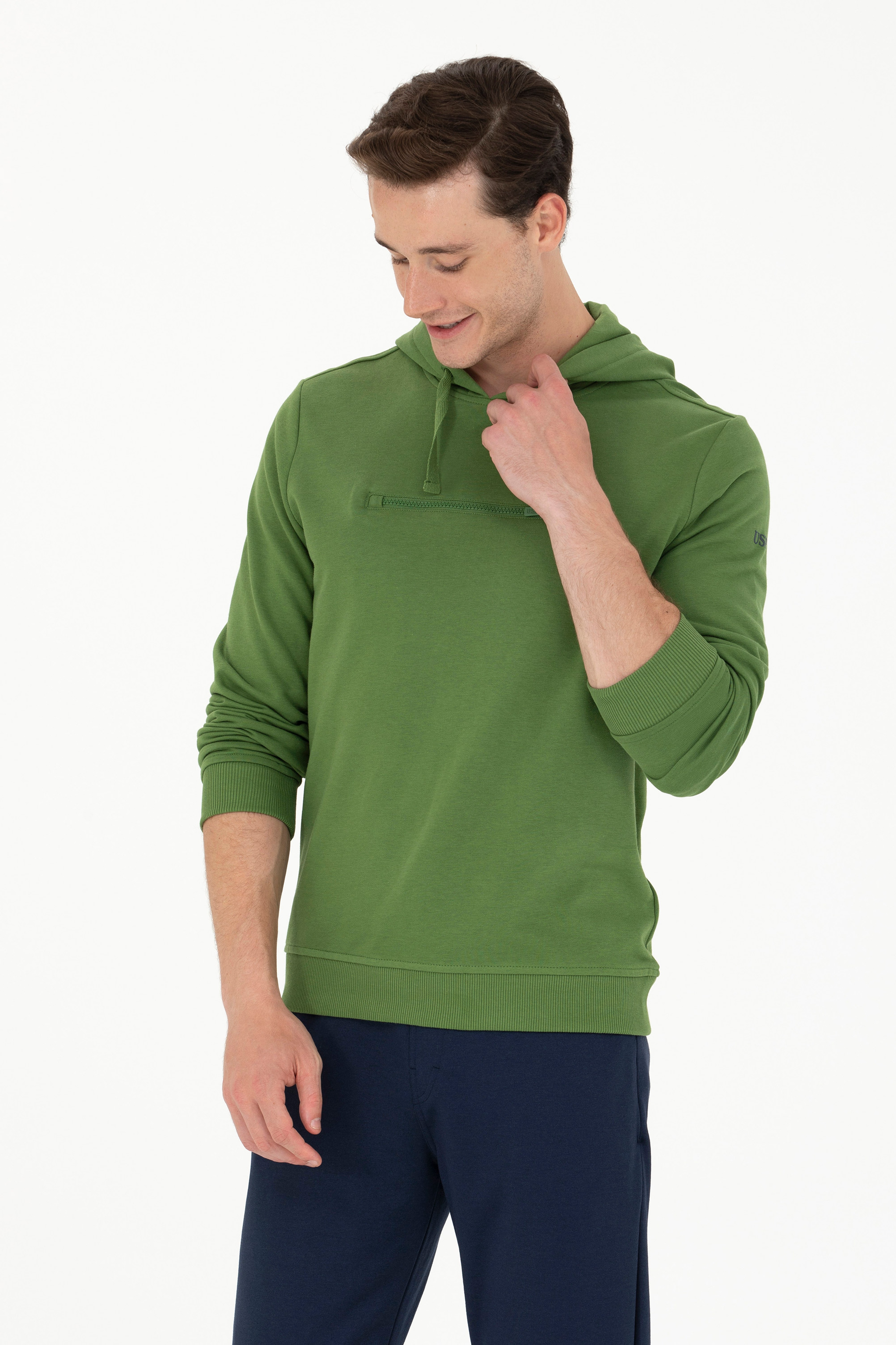 Erkek Yeşil Sweatshirt