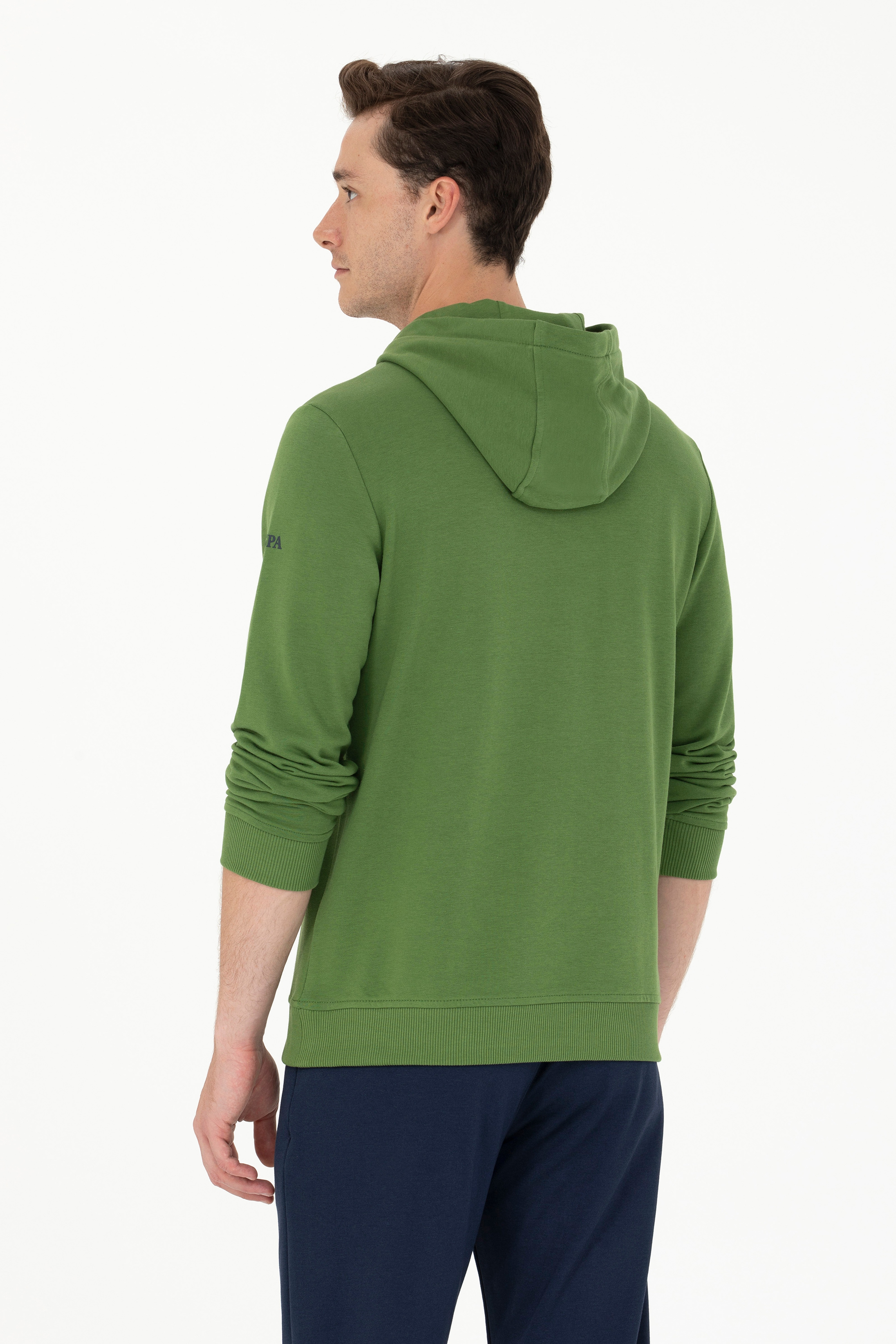 Erkek Yeşil Sweatshirt - Image 5