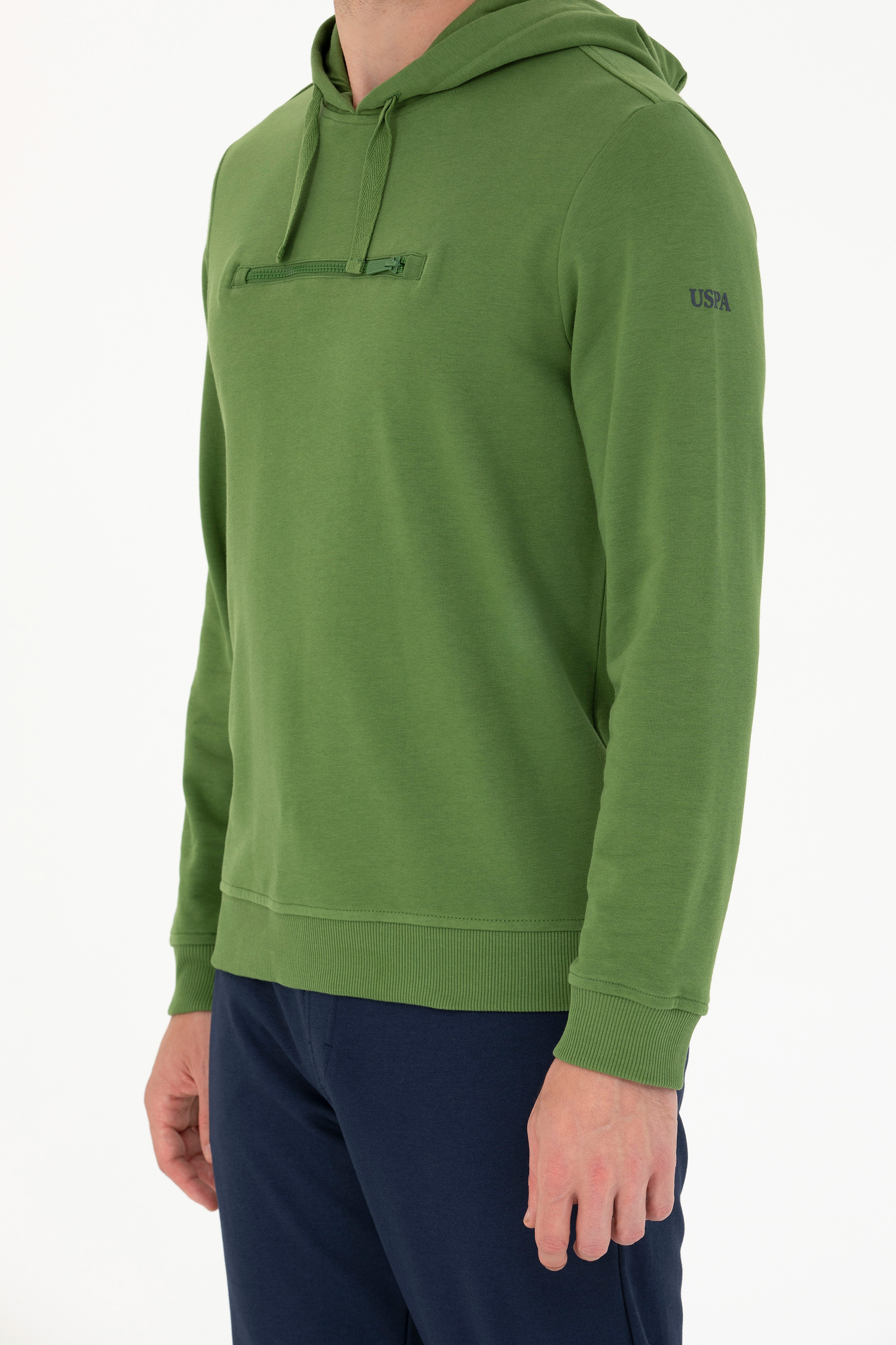 Erkek Yeşil Sweatshirt - Image 6